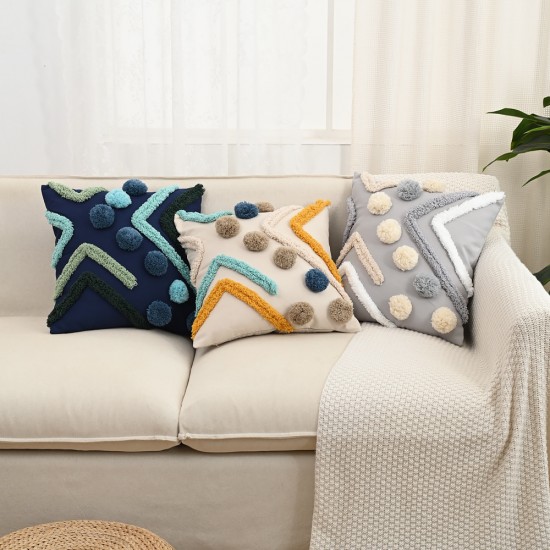 Cross-border Nordic, fresh, ins, cute sofa pillows, Bohemian, removable and washable bay window and bedside cushions