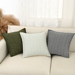 Cross-border linen blended woven ethnic-style cushion covers B&B, hotel, and home sofa decorative pillowcases