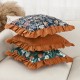 Cross-border Nordic ins solid bouclé lace pillowcases for simple, vintage sofa and bedroom cushions.