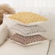 Cross-border Nordic pastoral Dutch velvet handmade flower wreath pillows for sofa and living room home decoration.