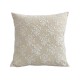 French light luxury mesh lace pillow, ins cotton and linen floral sofa cushion cover, dual-use bow lumbar pillow