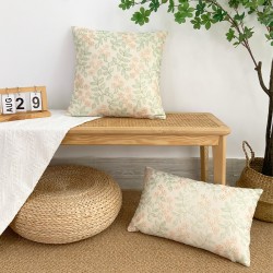 Retro American-style pillow, luxury luxury lumbar pillow, living room sofa backrest, double-sided cushion cover, office cushion.