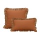 Cross-border ins, American pastoral pillowcases, lumbar support for living room sofas, embroidered lace lumbar support cushions