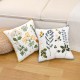 Amazon cross-border Bohemian tassel lace decorative pillowcases, autumn cotton and linen retro pastoral sofa decorative pillowcases