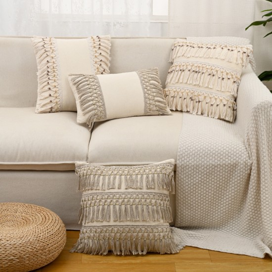 INS Nordic sofa cushions, tufted heart cushions, luxury living room, removable and washable headboard cushions.