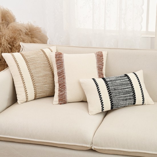Cross-border Nordic INS ruffled floral throw pillowcases, vintage pastoral style sofa and bedroom throw pillows.