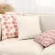 Cross-border ins Christmas holiday decorative pillow covers, plush jacquard living room sofa cushions, bed cushion covers