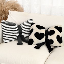Cross-border Nordic INs three-piece bedding set with skin-friendly, soft, geometric embroidery for all seasons