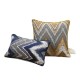 Cross-border Nordic light luxury vintage yarn-dyed pillow with core, living room sofa cotton and linen cushion, model room cushions on Amazon
