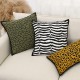 Nordic luxury vintage-style beige and brown pillowcase, sofa back cushion, French retro bed and living room cushion