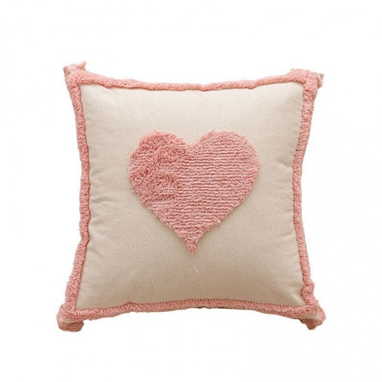 Nordic French luxury lace cushions. INDS cotton and linen floral sofa cushion covers with classic and elegant 3D embroidery.