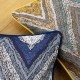 Cross-border Nordic light luxury vintage yarn-dyed pillow with core, living room sofa cotton and linen cushion, model room cushions on Amazon