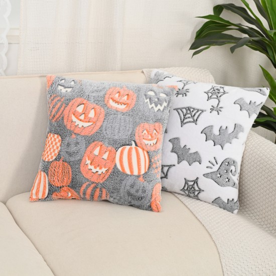 Cross-border Instagram satin satin bow pillowcases, sweet girly pillowcases, multi-color solid ruffled sofa cushions