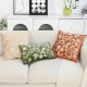 French INS style ruffled lace pillow, white square lumbar pillow, European-style sofa and bedroom cushion.