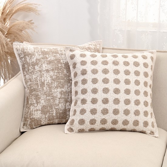 Christmas knitted vintage jacquard plush cushion covers, living room sofa cushions, bay window bed cushion covers, lumbar support.
