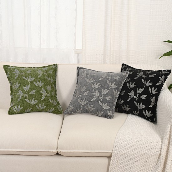 Cross-border Nordic ins floral towel embroidered pillowcase Living room, sofa, and bedroom cushions with a fresh, minimalist feel.