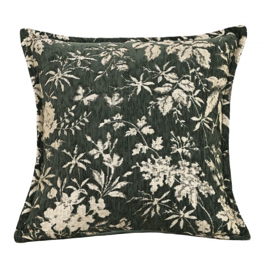 Amazon Nordic ins yarn-dyed jacquard cotton and linen pillowcases, retro pastoral living room, sofa, and bedroom decorative cushions.