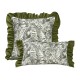 Cross-border INS Nordic ruffled, fresh-looking pillowcases, sofa bed headboard model home decor pillowcases
