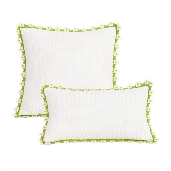 Cross-border Nordic ins bow-knotted lambskin pillows, plush, skin-friendly living room cushions.