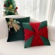 Cross-border Nordic Instagram vintage herringbone chenille jacquard velvet pillowcases, living room sofa decorative pillowcases