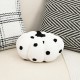 Cross-border Plush Heart Cute Sofa Pillow, Valentine's Day Flannel Jacquard 3D Pattern Pillow