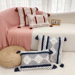 Cross-border Nordic INDS hot-selling Halloween Day of the Dead pumpkin print cushion covers for festive home decor.