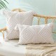 Bohemian Minimalist INS Homestay Sofa Cushion, Light Luxury Influencer Pillowcase, Bay Window, Bedside, Removable and Washable Cushion