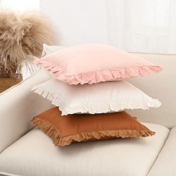 Cross border ins  American pastoral pillowcases  lumbar support for living room sofas  embroidered lace lumbar support cushions Cross border ins  American pastoral pillowcases  lumbar support for living room sofas  embroidered lace lumbar support cushions