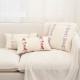 Christmas double-sided solid color simple corn corduroy corduroy pillows, sofa cushions, living room lumbar support pillows, bedside