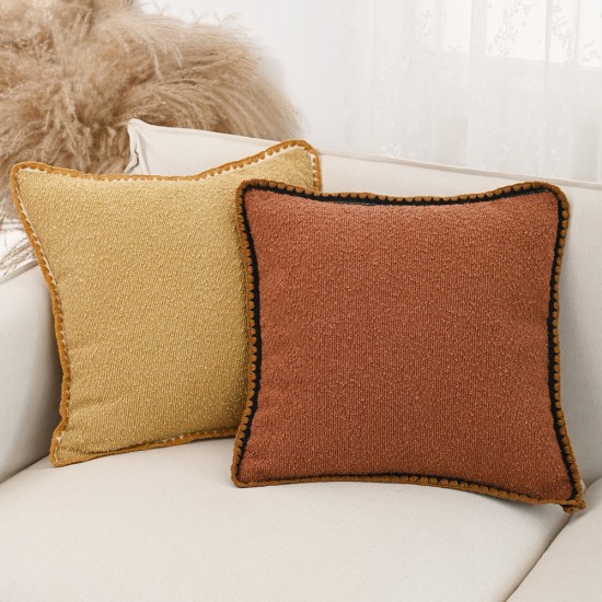 Cross-border Nordic ins retro American jacquard floral pillows. Living room sofa model room cushions for home decor