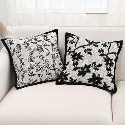 Tufted pillows  ethnic style pillowcases  home decor  living room sofa and bed cushions  removable and washable cotton and linen lumbar support pillows Tufted pillows  ethnic style pillowcases  home decor  living room sofa and bed cushions  removable and washable cotton and linen lumbar support pillows