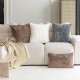 American retro INS sofa cushions, modern luxury jacquard sofa cushions for living room beds.