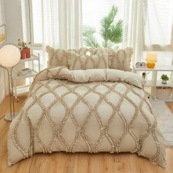 White lace short kitchen curtains, American gauze curtains, half-curtains, bay window curtains, Velcro-style hole-free partitions, coffee door curtains