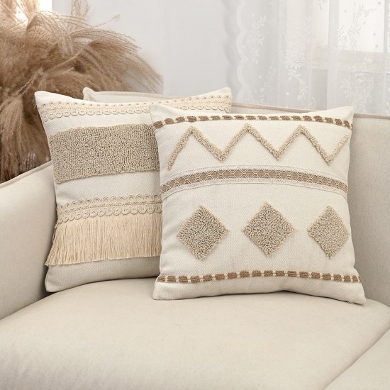 Cross-border Nordic INS bunny velvet bow pillow with core, creative and personalized girly heart stripe home cushion.