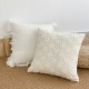 Cross-border Nordic INSS Best-selling Solid Color Simple Sand-washed Cotton Placemats, Insulated Bowl Placemats, In Stock