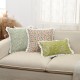 INS Cross-Border Embroidered Cherry Plush Flower Craft Pillowcase, Pink Home Sofa, Bedroom, Living Room Decor