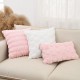 Nordic Instagram Valentine's Day Heart Home Pillowcase, Cute B&B Plush Sofa Living Room Pillow, Bedside Headrest