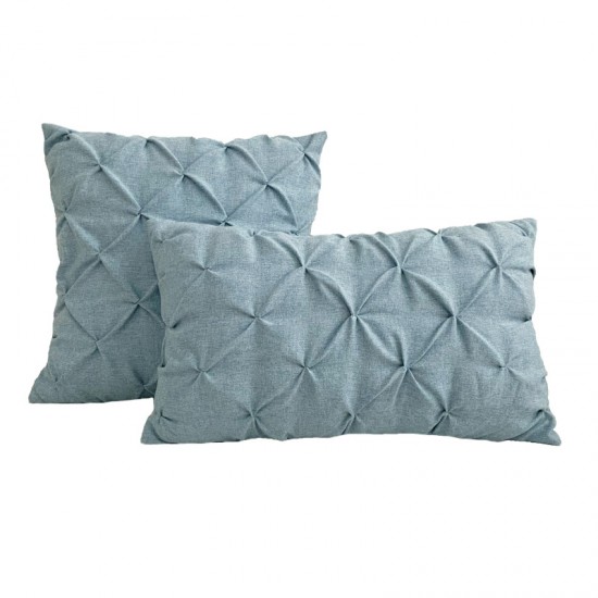 Cross-border Nordic INS pink chenille ghost pillows, cute and playful living room sofa pillowcases