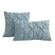 Cross-border Nordic INS pink chenille ghost pillows, cute and playful living room sofa pillowcases