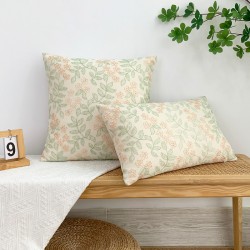Retro American-style pillow, luxury luxury lumbar pillow, living room sofa backrest, double-sided cushion cover, office cushion.