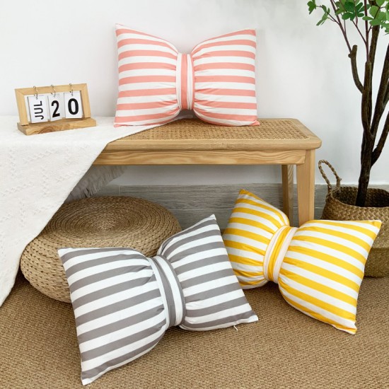 Light Luxury Solid Color Feather Lace Velvet Cushion Dutch velvet cushion backrest for living room sofas