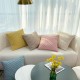 White floral lace throw pillows, French INSIZE square lumbar pillows, embroidered sofa cushion covers
