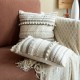 Teddy velvet embroidered pillow covers, modern minimalist children's room plush cute pillows, bed and sofa cushion covers