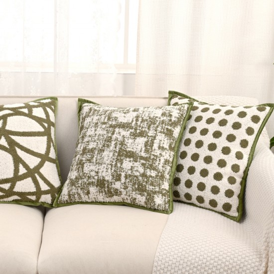 Nordic light luxury, ins, high-end green vintage-style pillowcases, sofa back cushions, French retro, bed, and living room cushions