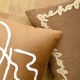 Cross-border Instagram embroidered pumpkin pillowcases, Halloween fabric sofa decorative pillowcases