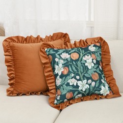 Cross-border Nordic ins solid bouclé lace pillowcases for simple, vintage sofa and bedroom cushions.