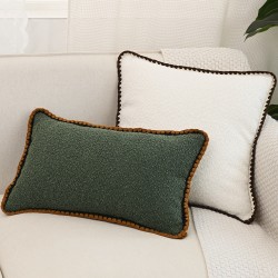 Cross-border Nordic ins retro American jacquard floral pillows. Living room sofa model room cushions for home decor