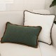 Cross-border Nordic ins retro American jacquard floral pillows. Living room sofa model room cushions for home decor