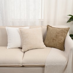 Cross-border Nordic ins loop velvet 3D ghost egg embroidered pillowcase, Halloween sofa decorative pillowcase