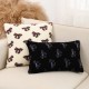 Cross-border Nordic ins towel-embroidered pillows, floral patterns, perfect for living room, sofa, and bedroom party decorations.